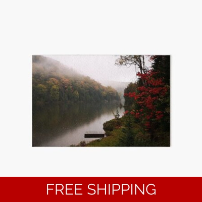 Le Studio Art Board Print Lake Perry Fall 2019